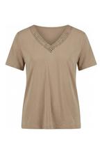Vero Moda T-shirt in maat M Beige, Kleding | Dames, T-shirts, Vero Moda, Verzenden, Zo goed als nieuw, Beige