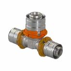 Uponor MLC perskoppeling T stuk 20 x 16 x 16, Ophalen of Verzenden, Nieuw