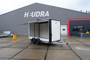 Henra gesloten aanhangwagen 2700kg 365x184x220cm verkoopklep beschikbaar voor biedingen