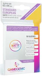 Sleeves Matte Standard European-Sized 62x94mm (50 stuks) |, Verzenden, Nieuw
