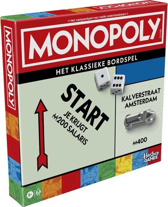 Verpakking beschadigd Monopoly Classic Bordspel Vernieuwde e, Hobby en Vrije tijd, Gezelschapsspellen | Bordspellen, Nieuw, Verzenden