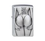 Zippo Stocking Girl emblem, Verzamelen, Verzenden, Nieuw, Aansteker