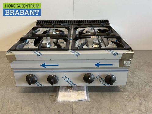 RVS Olis Opzet 4 pits Fornuis Gasfornuis Kookplaat 80 cm, Zakelijke goederen, Horeca | Keukenapparatuur, Nieuw zonder verpakking