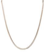 Prachtige Gouden Collier Gourmet Schakel 14K || 53 cm, Ophalen of Verzenden, Zo goed als nieuw, Goud, Goud