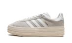 Adidas Gazelle Bold Grey White (Womens) - maat 38 2/3, Verzenden, Nieuw, Sneakers of Gympen