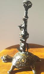 Olielamp/Boterlamp (1) - Verguld brons - India - Eerste