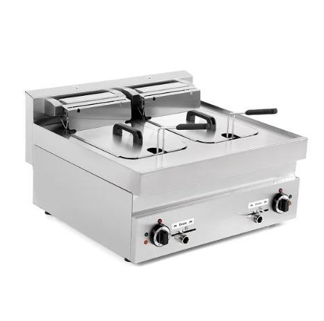 Gold Catering Equipment | Horeca Friteuse | 400v | 10+10L |, Zakelijke goederen, Horeca | Keukenapparatuur, Nieuw in verpakking