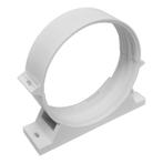 Kunststof beugel Ø125mm - versterkt - WIT, Verzenden, Nieuw
