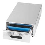 Piston afkloplade RVS 400x230x120(h)mm EMGA, Verzenden, Nieuw in verpakking