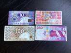 Nederland. - 4 Banknotes - 1985/1997  (Zonder Minimumprijs)