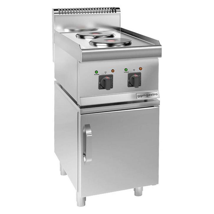GGM Gastro | Elektrisch fornuis - 4 kW - 2 ronde platen - |, Zakelijke goederen, Horeca | Meubilair en Inrichting, Nieuw in verpakking