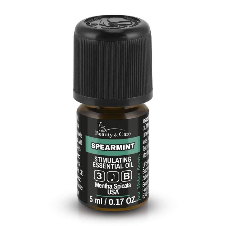Beauty & Care Kruizemunt etherische olie 5 ml.  new, Sport en Fitness, Gezondheidsproducten en Wellness, Aroma, Nieuw, Ophalen of Verzenden