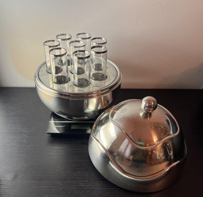 Ricci Argentiere - Drankservies - Marengo - Zilveren plaat, Antiek en Kunst, Antiek | Meubels | Tafels