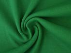 10 meter rib boordstof - groen, Ophalen of Verzenden, 30 tot 120 cm, Katoen, Groen