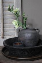 Namaak Christmas rose / Helleborus tak 58 cm, Huis en Inrichting, Woonaccessoires | Kunstplanten en Kunstbloemen, Ophalen of Verzenden