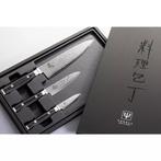 Yaxell Ran Messenset – Giftset – 3-delig – Koksmes 20, Ophalen of Verzenden, Nieuw, Overige materialen, Bestekset