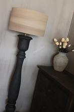 Cilinder lampenkap Kalk linnen 45 x 26 cm, Huis en Inrichting, Lampen | Lampenkappen, Ophalen of Verzenden, Nieuw