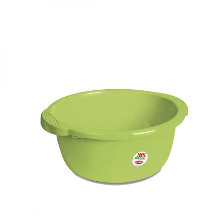 Stefanplast Wasbak Rond 9L Groen, Caravans en Kamperen, Kampeeraccessoires, Ophalen of Verzenden
