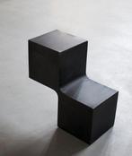 Pol Quadens - Salontafel - Staal - Zijkubussen, Antiek en Kunst