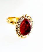 Ring Geel goud - 0.90ct. tw. Citrien - Diamant, Nieuw