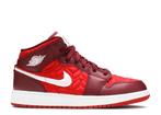 Air Jordan 1 Mid SE Red Quilt (GS) | Nieuw