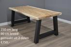 Boomstamtafels | Goedkoopste van Nederland | Zelf uitzoeken, Huis en Inrichting, Tafels | Eettafels, Boomstamtafel, Nieuw, 200 cm of meer