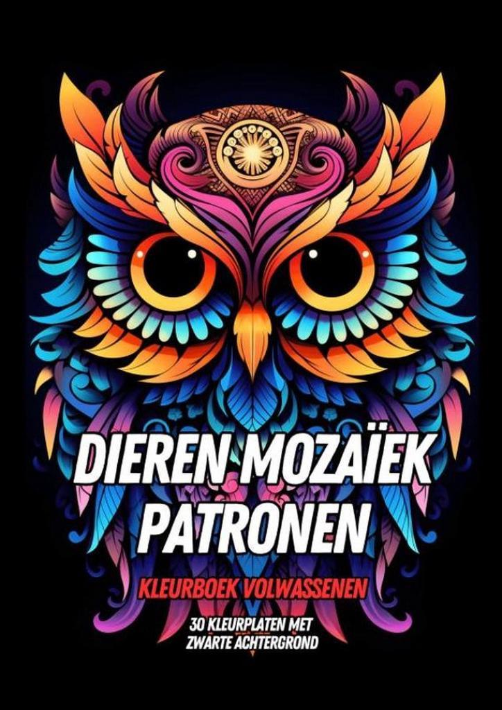 9789464859270 Kleurboek Volwassenen - Dieren Mozaiek Patr..., Boeken, Studieboeken en Cursussen, Nieuw, Verzenden