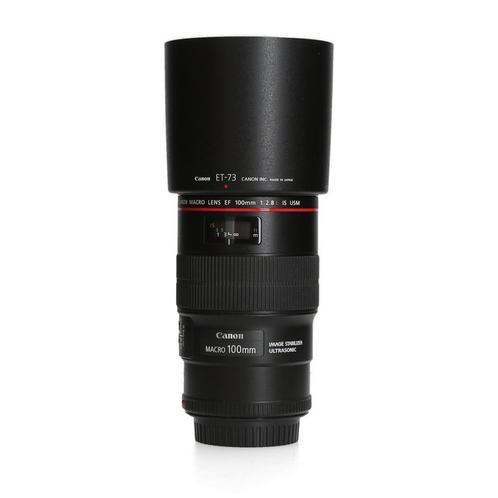 Canon EF 100mm F2.8 L Macro IS USM, Audio, Tv en Foto, Fotografie | Lenzen en Objectieven, Zo goed als nieuw, Ophalen of Verzenden