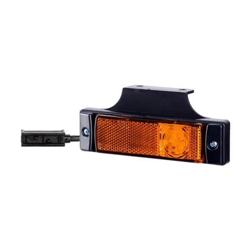 Horpol LED Zijmarkering Oranje + Bevestigingsbeugel & DC-Con, Auto-onderdelen, Verlichting, Nieuw, Ophalen of Verzenden