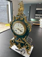 Cartel klok - - Verguld brons - 1850-1900, Antiek en Kunst, Antiek | Klokken