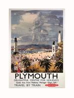 Kunstdruk Plymouth 1 60x80cm, Verzenden, Nieuw