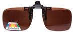 Ultimate Clip On Sunglasses - Brown, Verzenden, Nieuw, Overige typen