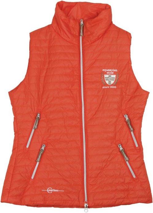 Covalliero Bodywarmer Gloria - maat XS - oranje, Kleding | Dames, Sportkleding, Verzenden
