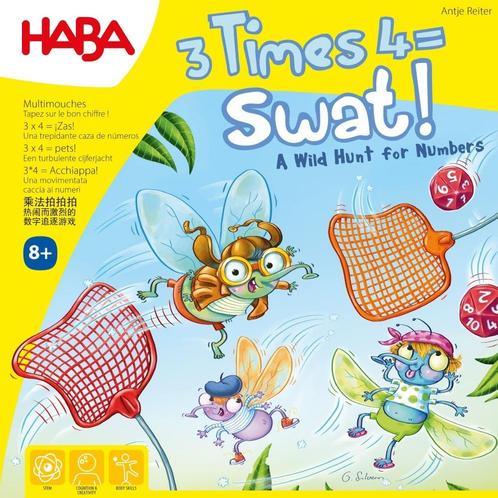 3 x 4 = Pets! | Haba - Kinderspellen, Hobby en Vrije tijd, Gezelschapsspellen | Bordspellen, Nieuw, Verzenden