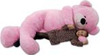 Grote Knuffel Roze 220cm | Laatste Stuks!, Kinderen en Baby's, Speelgoed | Knuffels en Pluche, Ophalen of Verzenden, Nieuw, Beer