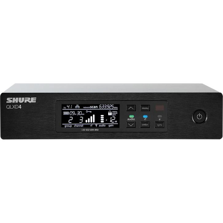 Shure QLXD4-H51 draadloze ontvanger (534 - 598 MHz), Muziek en Instrumenten, Microfoons, Verzenden