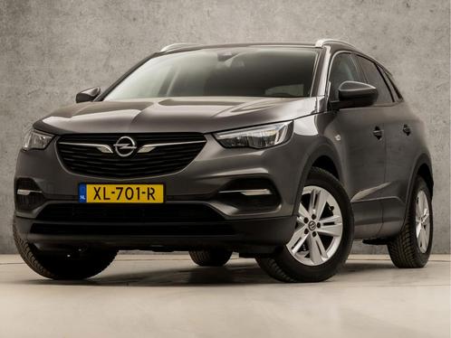 Zakelijke Lease |  Opel Grandland X 1.2 Turbo Sport, Auto's, Opel, Onderhoudsboekje, Lease, Grijs, Handgeschakeld, SUV of Terreinwagen