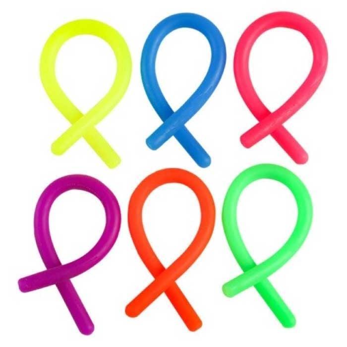 6-Pack Noodle Strings - Rekbaar Fidget Anti Stress Pop It, Telecommunicatie, Mobiele telefoons | Toebehoren en Onderdelen, Nieuw