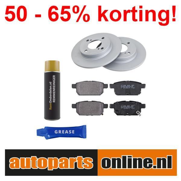 Remschijven + Remblokken Suzuki Baleno achterzijde, Auto-onderdelen, Besturing, Nieuw, Suzuki, Verzenden