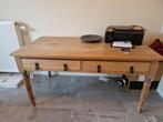 oud grenen eetafel of sidetable