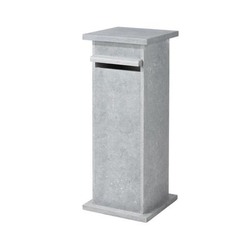 De Witte KB002 Belgisch blauwe hardsteen brievenbus, Tuin en Terras, Brievenbussen, Nieuw, Verzenden