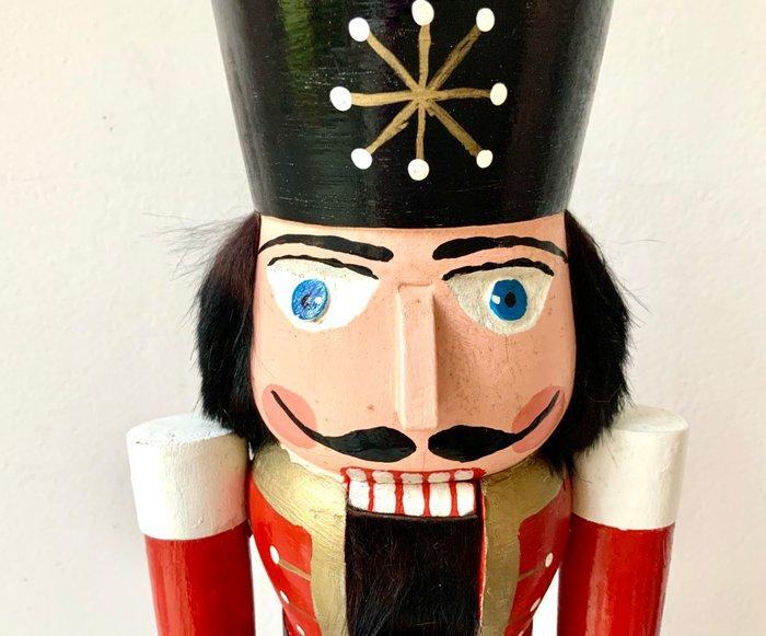 Kerstbeeldje - wachtsoldaat - Hout - 1960/70er Jahre, Diversen, Kerst