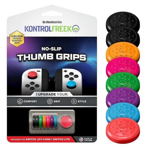 KontrolFreak No-Slip Duimgrepen voor Nintendo Switch Joy Con, Spelcomputers en Games, Spelcomputers | Overige Accessoires, Verzenden
