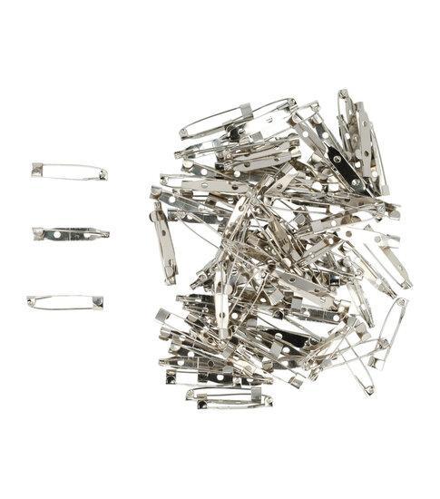 Broche Spelden 3cm 100 Stuks Zilver, Sieraden, Tassen en Uiterlijk, Uiterlijk | Haarverzorging, Verzenden