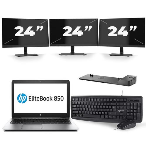 HP EliteBook 850 G3 - Intel Core i5-6e Generatie - 15 inch -, Computers en Software, Windows Laptops, Zo goed als nieuw, Verzenden