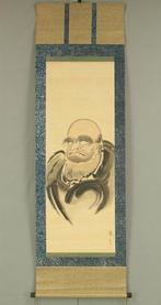 Bodhidharma Daruma - with signature and seal Yoseki  -, Antiek en Kunst