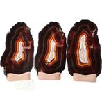 Agaat schijven Set Nr 55 - 648 gram - Brazilië, Verzenden, Nieuw