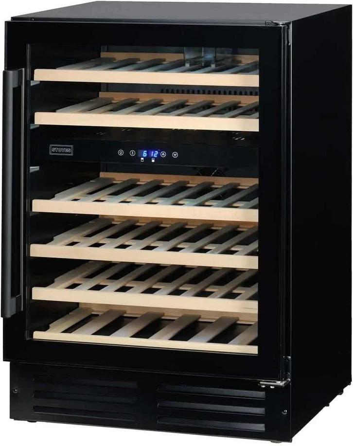 Stoves MEDOC onderbouw wijnkoelkast  - zwart venster, Witgoed en Apparatuur, Koelkasten en IJskasten, Met aparte vriezer, Nieuw