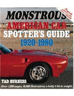 MONSTROUS AMERICAN CAR SPOTTERS GUIDE 1920 - 1980, Boeken, Auto's | Boeken, Nieuw, Author