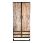 Mangohouten Kast Lowen 90 cm, Verzenden, Nieuw